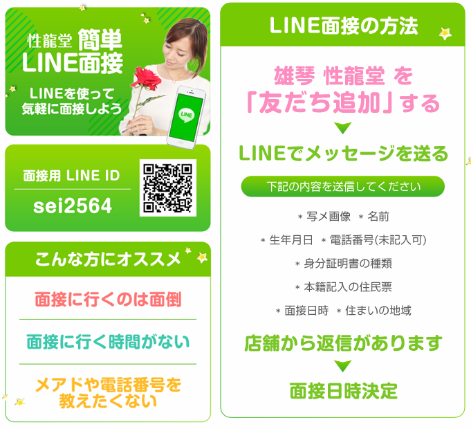 LINE面接の方法